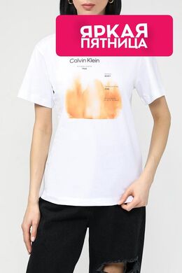 Calvin Klein: Хлопковая футболка 