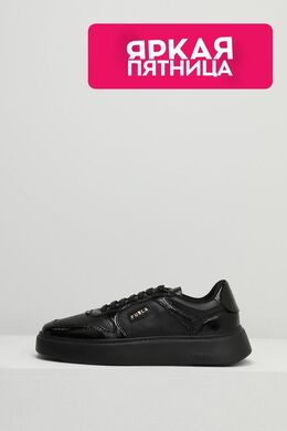 Furla: Чёрные кроссовки 