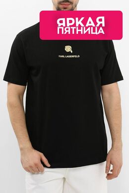 Karl Lagerfeld: Хлопковая футболка 