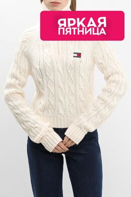 Tommy Jeans: Свитер с воротником 