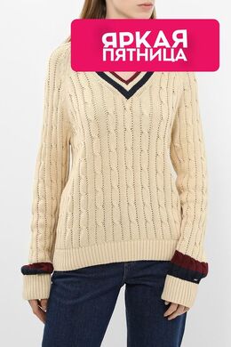 Tommy Hilfiger: Хлопковый свитер 