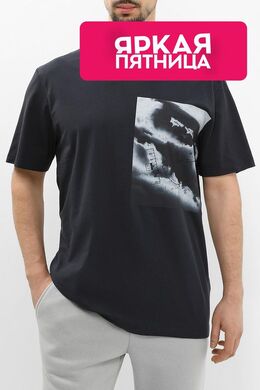 BOSS: Хлопковая футболка 