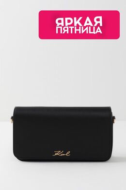 Karl Lagerfeld: Чёрная сумка  Signature