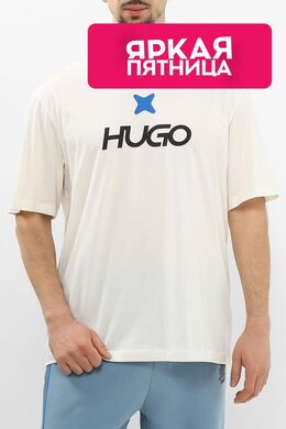 HUGO: Хлопковая футболка 