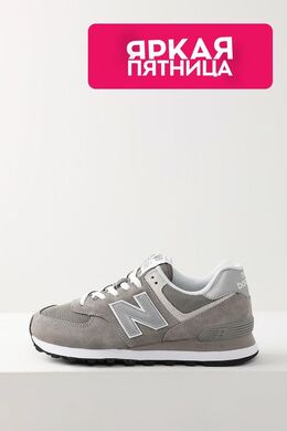 NEW BALANCE: Серые кроссовки  574