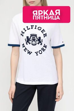 Tommy Hilfiger: Хлопковая футболка 