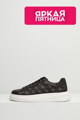 Guess: Коричневые кеды 