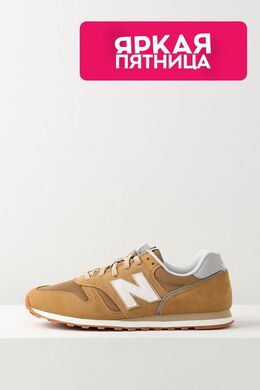 NEW BALANCE: Коричневые кроссовки  373