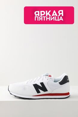 NEW BALANCE: Белые кроссовки  500