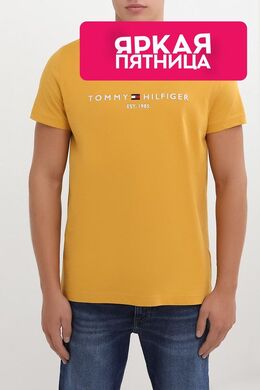Tommy Hilfiger: Хлопковая футболка 
