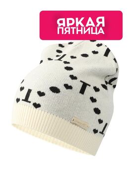 TWINSET: Шапка с принтом 