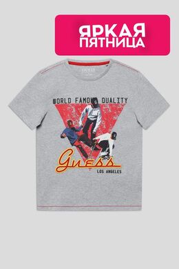 Guess: Хлопковая футболка 