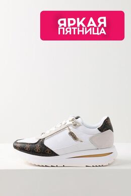 Guess: Белые кроссовки 