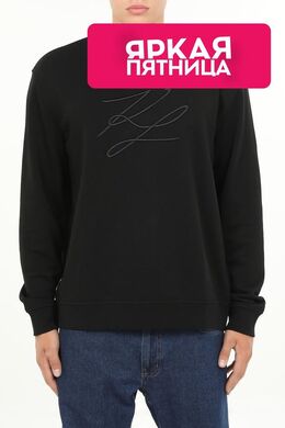 Karl Lagerfeld: Хлопковый свитшот 