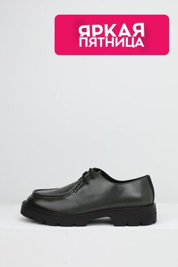 Tommy Hilfiger: Зелёные ботинки 