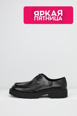 Tommy Hilfiger: Чёрные ботинки 