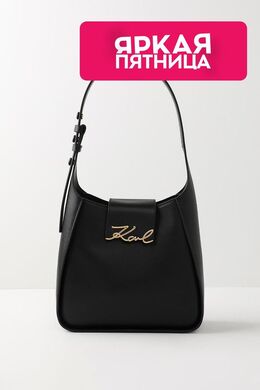 Karl Lagerfeld: Чёрная сумка  Signature