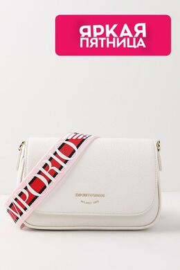 EMPORIO ARMANI: Белая сумка 