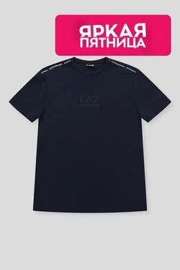 Ea7: Синяя футболка 