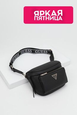 Guess: Чёрная сумка 