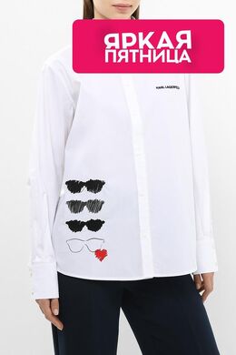 Karl Lagerfeld: Хлопковая рубашка 