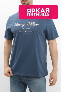 Tommy Hilfiger: Хлопковая футболка 