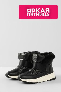 Geox: Чёрные угги 