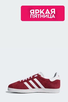 Adidas: Бордовые кеды  Gazelle