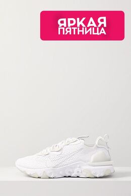 Nike: Белые кроссовки  React Vision