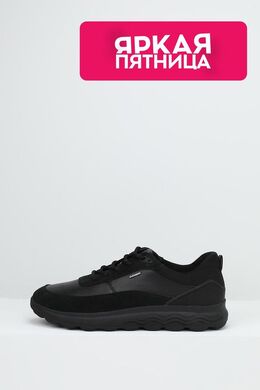 Geox: Чёрные кроссовки 