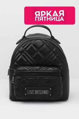 Love Moschino: Чёрный рюкзак 