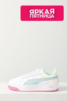 PUMA: Белые кеды  Carina