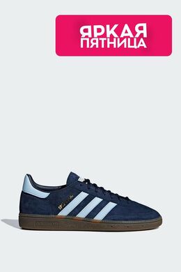 Adidas: Синие кроссовки  Spezial