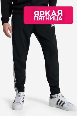 Adidas: Чёрные брюки 