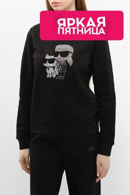 Karl Lagerfeld: Хлопковый свитшот 