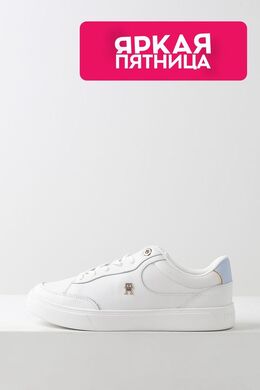 Tommy Hilfiger: Белые кеды 