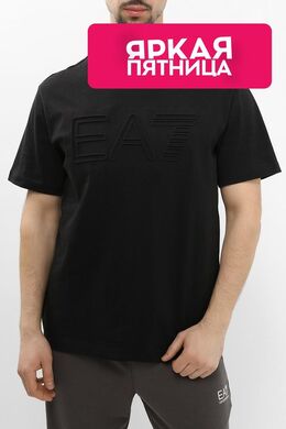 Ea7: Хлопковая футболка 