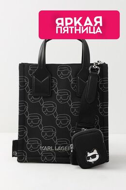 Karl Lagerfeld: Сумка с принтом 