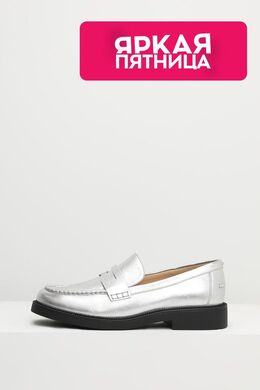Michael Michael Kors: Серебристые туфли 