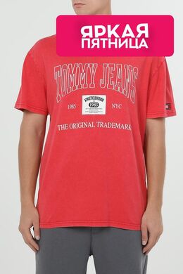 Tommy Jeans: Хлопковая футболка 