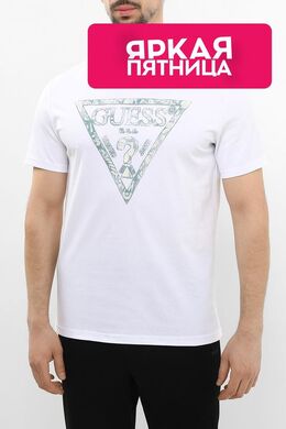 Guess: Хлопковая футболка 