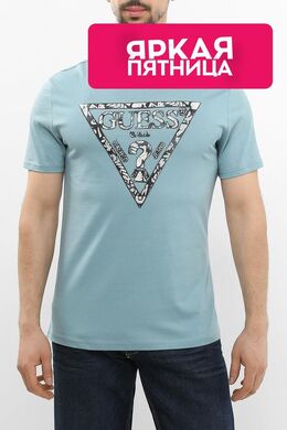 Guess: Хлопковая футболка 