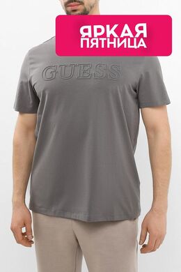 Guess: Хлопковая футболка 