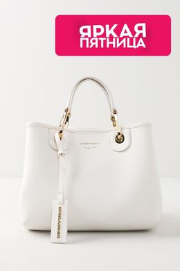 EMPORIO ARMANI: Белая сумка 