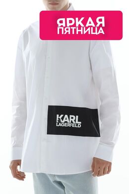 Karl Lagerfeld: Хлопковая рубашка 