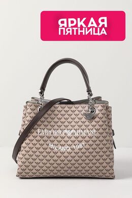 EMPORIO ARMANI: Сумка с принтом 
