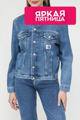 Calvin Klein Jeans: Джинсовая куртка 
