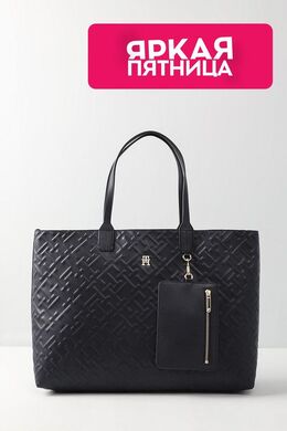 Tommy Hilfiger: Синяя сумка  Iconic