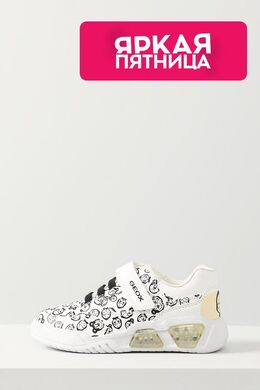 Geox: Белые кроссовки 