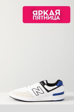 NEW BALANCE: Белые кроссовки  574